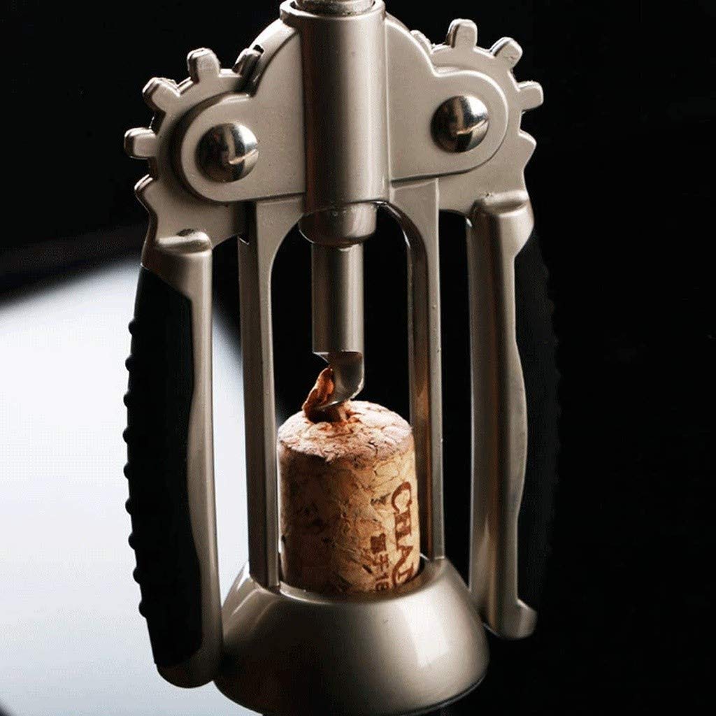 MRKU Sacacorchos y abridor de Vino. Versión Mejorada, Elegante y fácil de Usar.