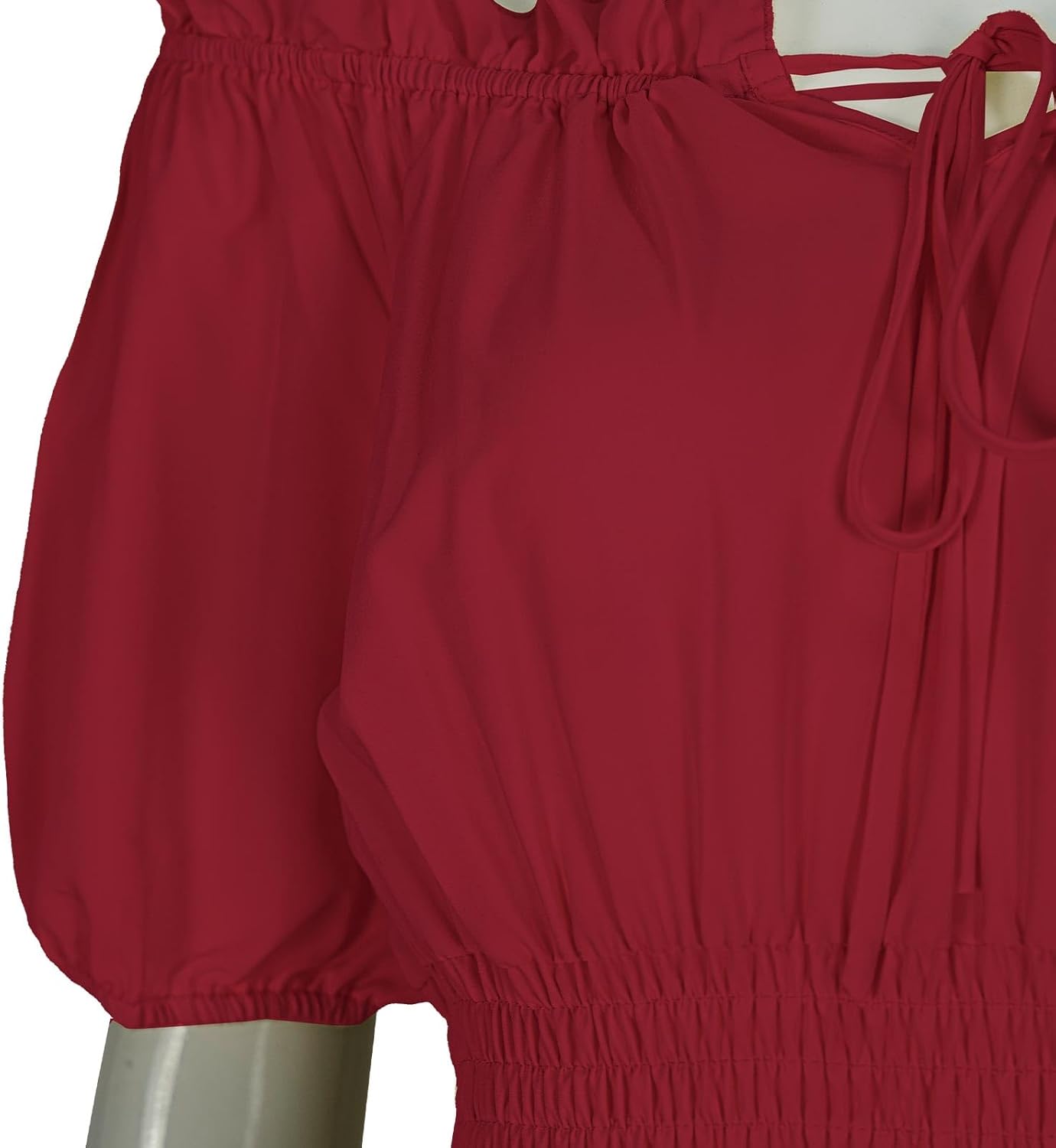 Women’s Renaissance 5 pcs fairy dress costume Medieval Victorian Peasant Cottagecore 1700s Dress - Image 5