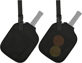 Cosmos 2 Pcs Neoprene Pickleball Paddle Cover Pickleball Racket Case Pickle Ball Sleeve - Pickleball Paddle Carry Bag with...