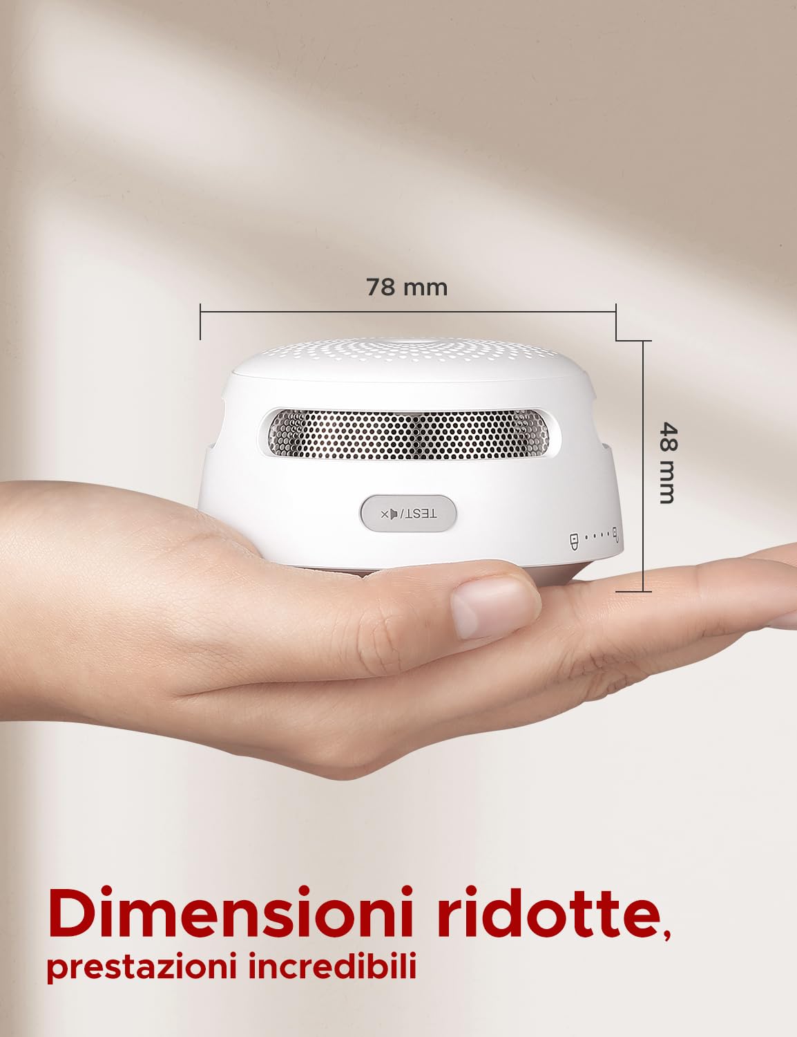 X-Sense Rilevatore di Fumo e Allarme con Wi-Fi Integrato, Gestibile Tramite l'App X-Sense, Sensore Fotoelettrico e Batteria Sostituibile, Conforme a EN 14604, XS01-WX, Confezione da 3