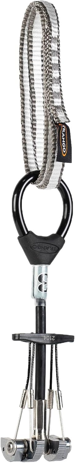 TRANGO Flex Cam - Single Axle Climbing Cam with Flexible Shaft & Extendable Sling, Class-Leading Expansion Range, Passive Anchor Protection, Trad & Alpine Climbing, Sizes 1-10 & 4-Pack