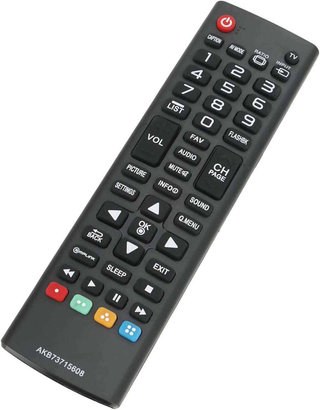AIDITIYMI AKB73715608 Remote Fit for LG LED TV 50LN5100 55LN5100 42LN5200 image 2