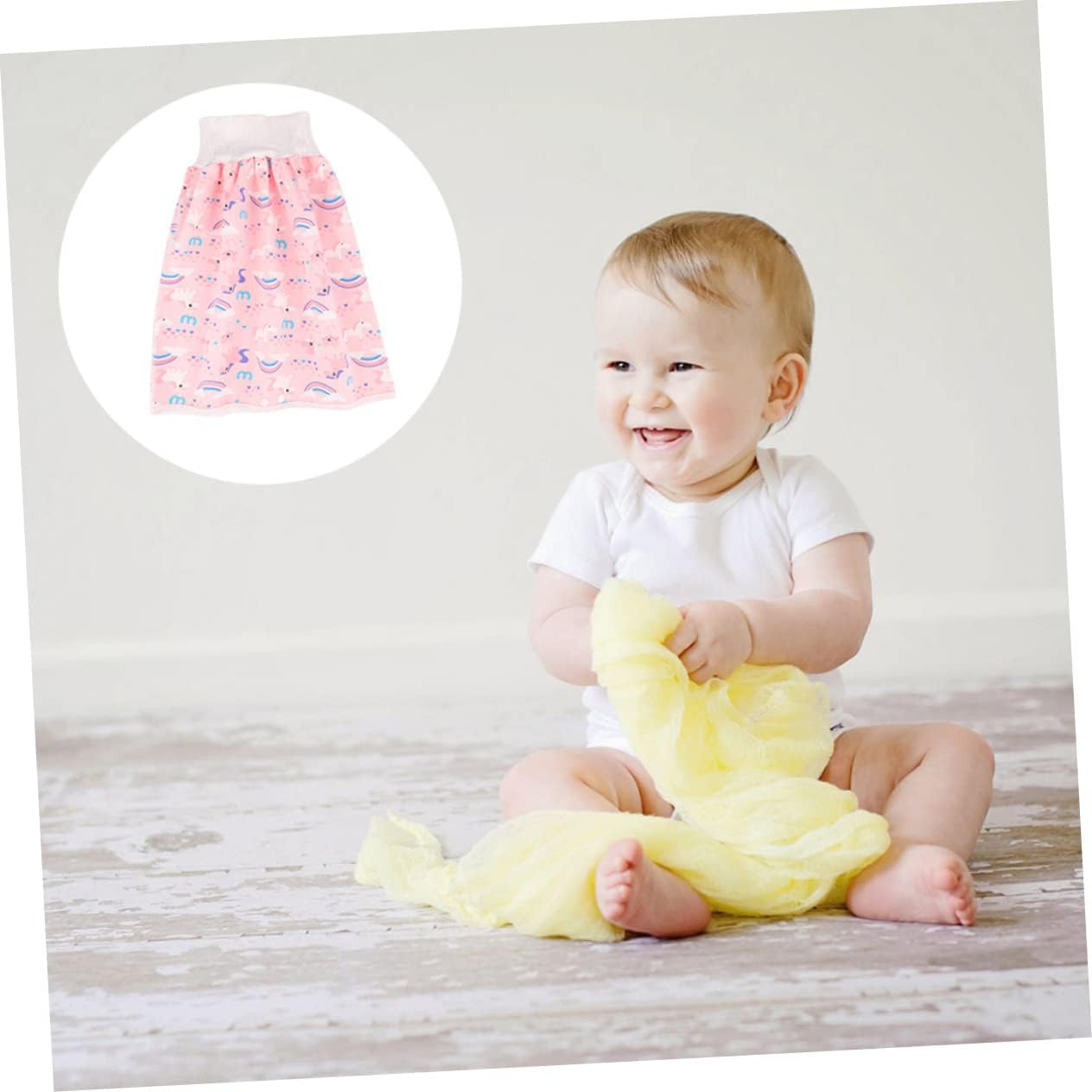 Milisten 1Pc Nappy Pants Leakproof Cloth Diaper Skirts for Potty Training Comfortable Training Underwear for Ages Elastic Design Breathable Durable