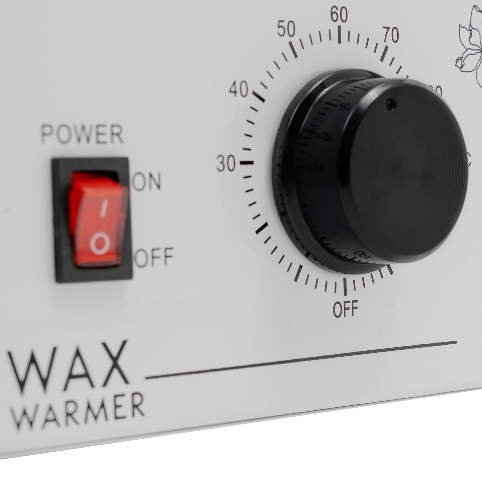 Podgrzewacz wosku 1 l, podwójny garnek 200 W, elektryczny podgrzewacz wosku, precyzyjne niezależne sterowanie przełącznikiem, regulacja temperatury (32-212℃), do profesjonalnych i domowych centrów