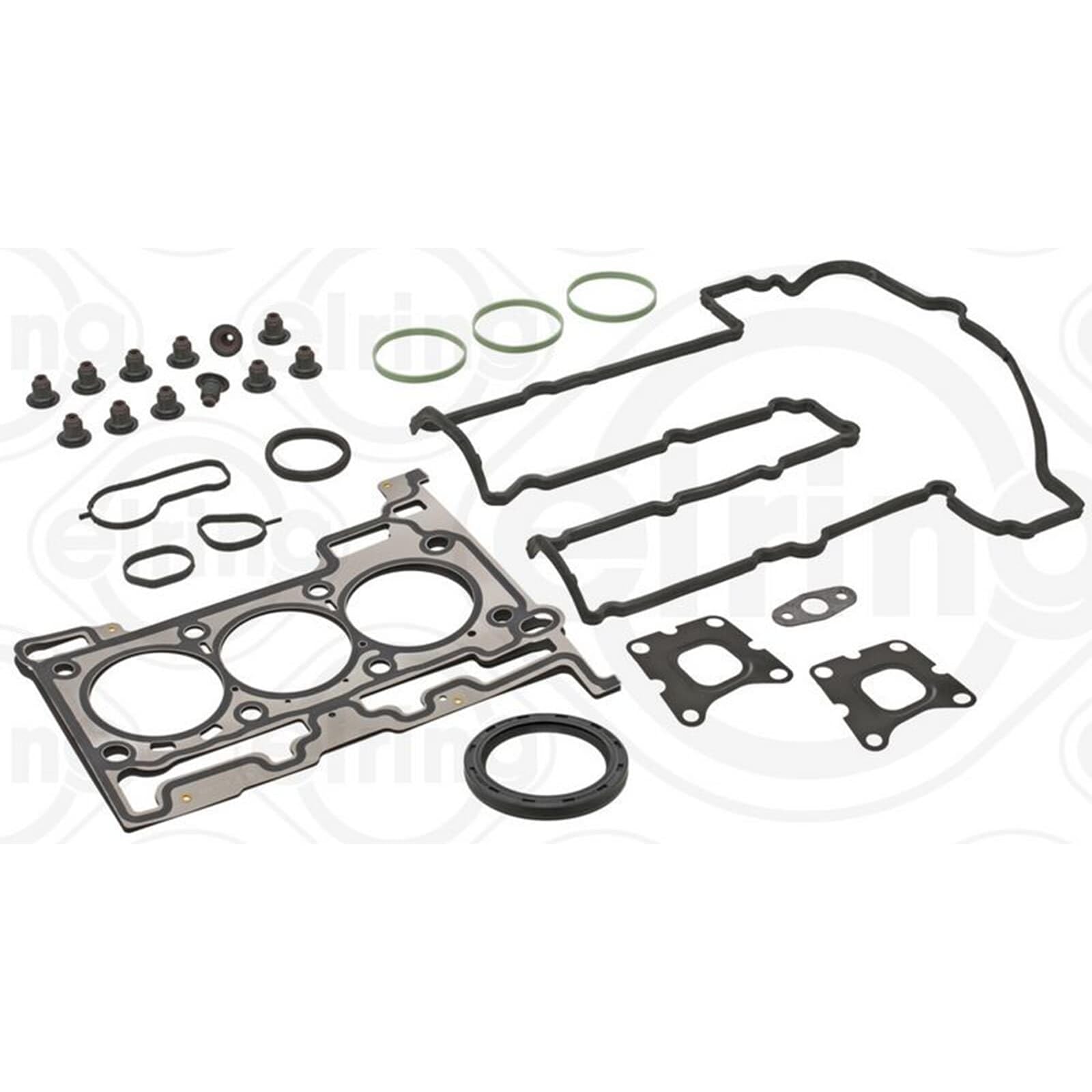 ELRING 713.111 Kit guarnizioni Testata con guarnizione tenuta stelo valvola | Compatibile con: FORD B-MAX, B-MAX Van, C-MAX II, C-MAX II Van, ECOSPORT, FIESTA VI, FIESTA VI Van, FIESTA VII