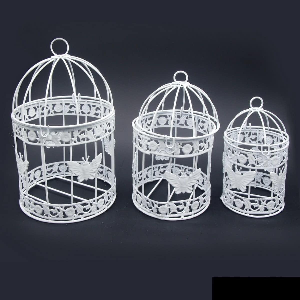 Aadya Crafts Bird Cage Metal 3 Pieces Set Round Big (B0BM7RW2L2) Amazon Price History, Amazon Price Tracker