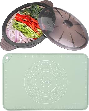 Microwave Steamer Steamer and Silicone Baking Mat Pastry Mat 24"*16"