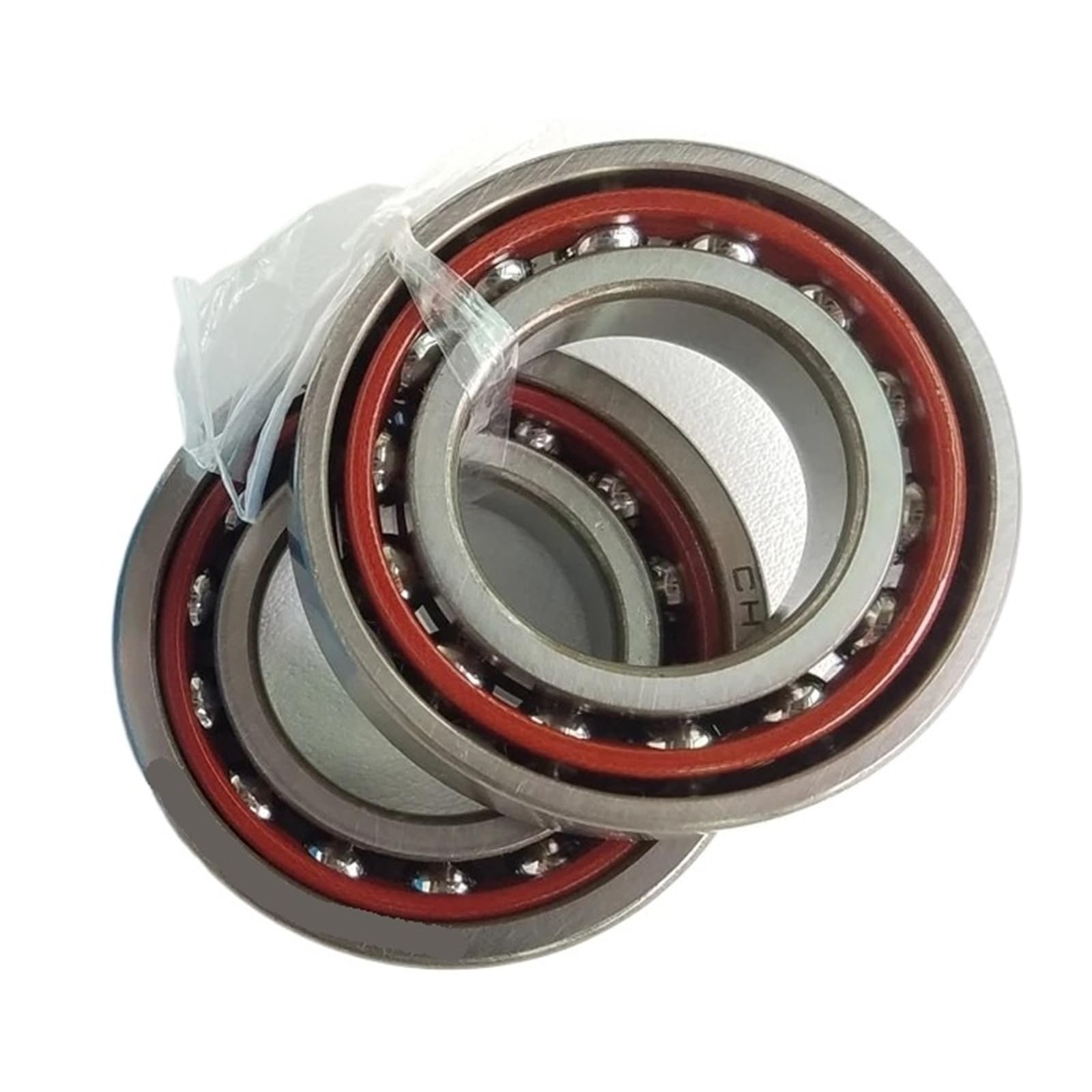 Lot de 2 roulements à billes contact oblique précision 7200-7208 ABEC-7 P4 for machines-outils(C_7204 20X47X14MM)
