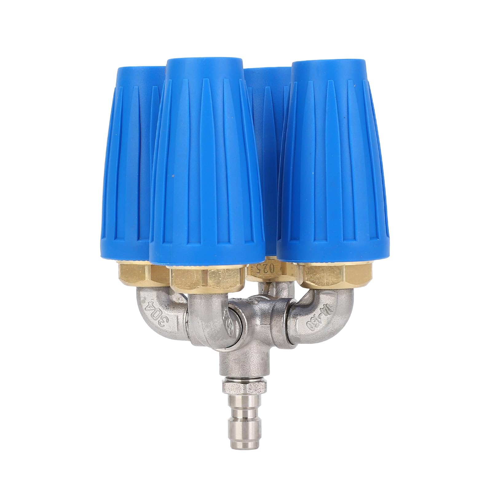 CHICIRIS Buse Turbo 4 en 1, Buse de Nettoyeur Haute Pression 4000 PSI, Pulvérisation Turbo Rotative à 360° avec Connecteur Rapide de 1/4", pour le Nettoyage à Haute Pression des