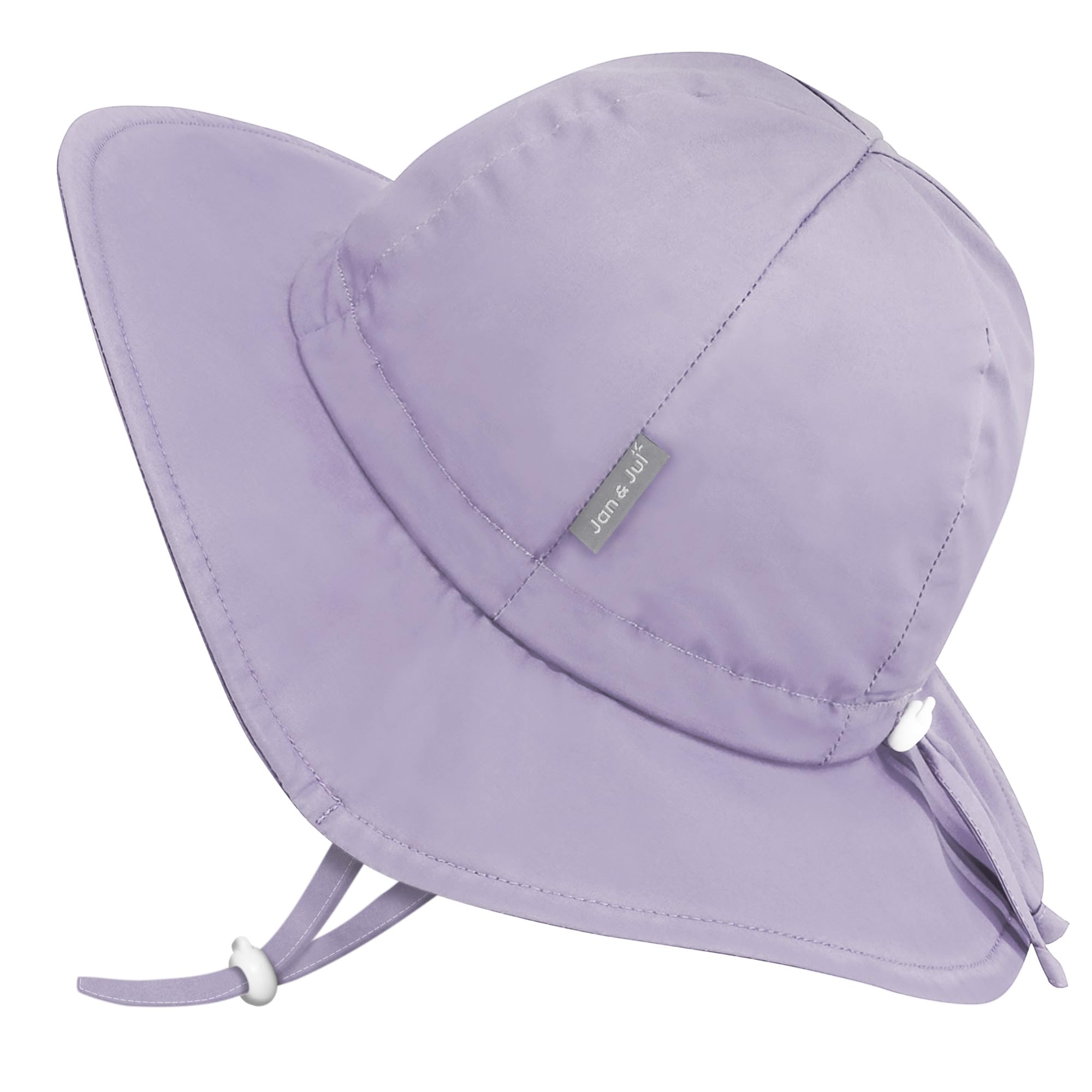 Jan & Jul Girls Dusty Purple ' Cotton Sun-Hat, 50+ Upf Summer Floppy Hat For Babies And Toddlers (M: 6-24 Months, )