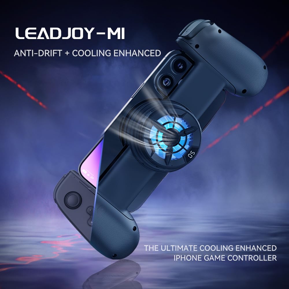 Amazon | LeadJoy M1 iPhone モバイル ゲーム コントローラー 伸縮式 