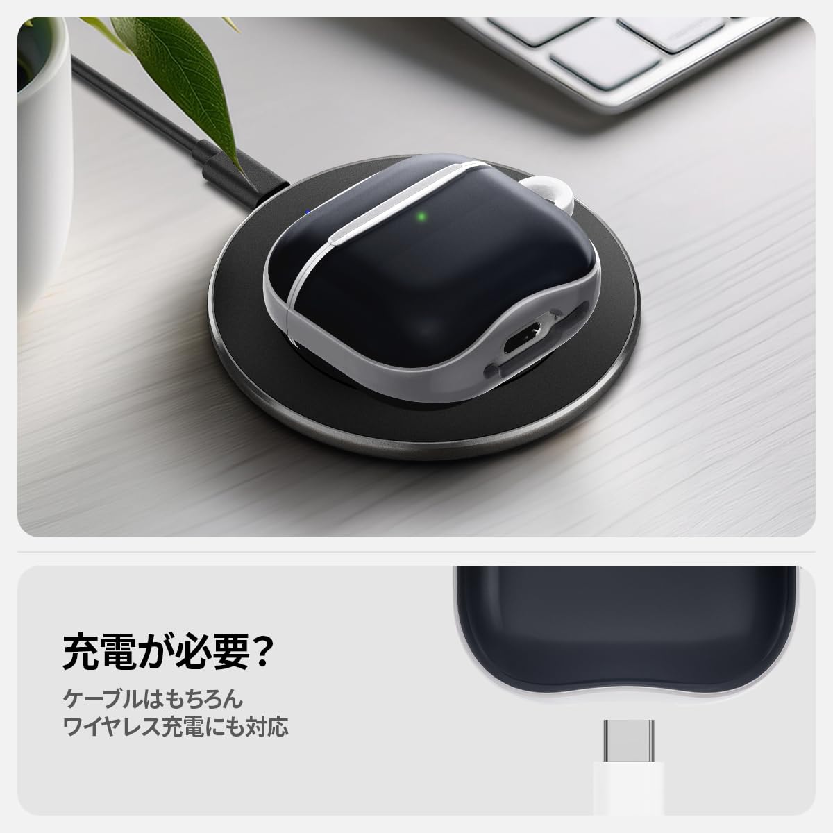 Amazon | Spigen Airpods 第4世代 ケース AirPods 4 ケース TBU 半透明