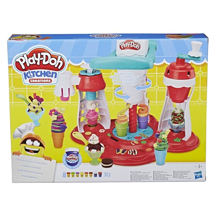 Buy Hasbro PlayDoh Kitchen Creations Ultimate Swirl Ice Cream Maker