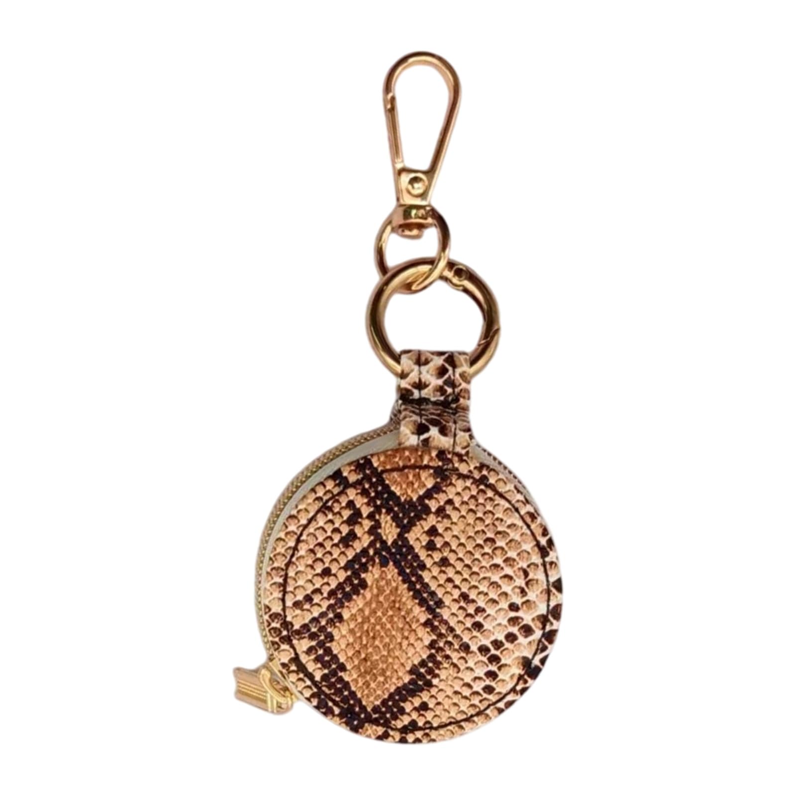 Msioytog Compact Jewelry Organizers with Soft Interior and Exterior PU Leather Design Prevents Scratches Damage Keyrings Accessory Pu Jewelry Organizers