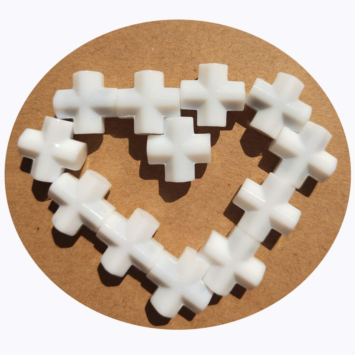Magnetic Stirrer Stir Bar PTFE Magnetic Mixer Stir Bars Cross Shape (8X15mm, ...