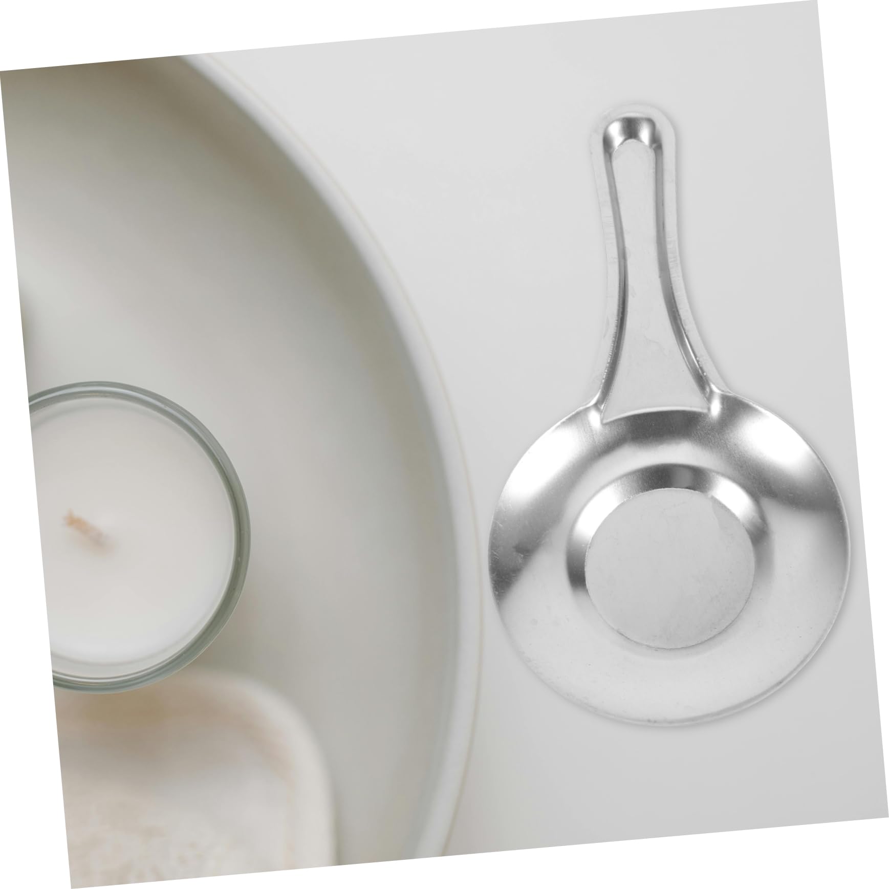 Levemolo 5pcs Vintage Candle Snuffer Cover Stainless Steel Fire Extinguisher Tool Decorative Candle Accessory for Safety