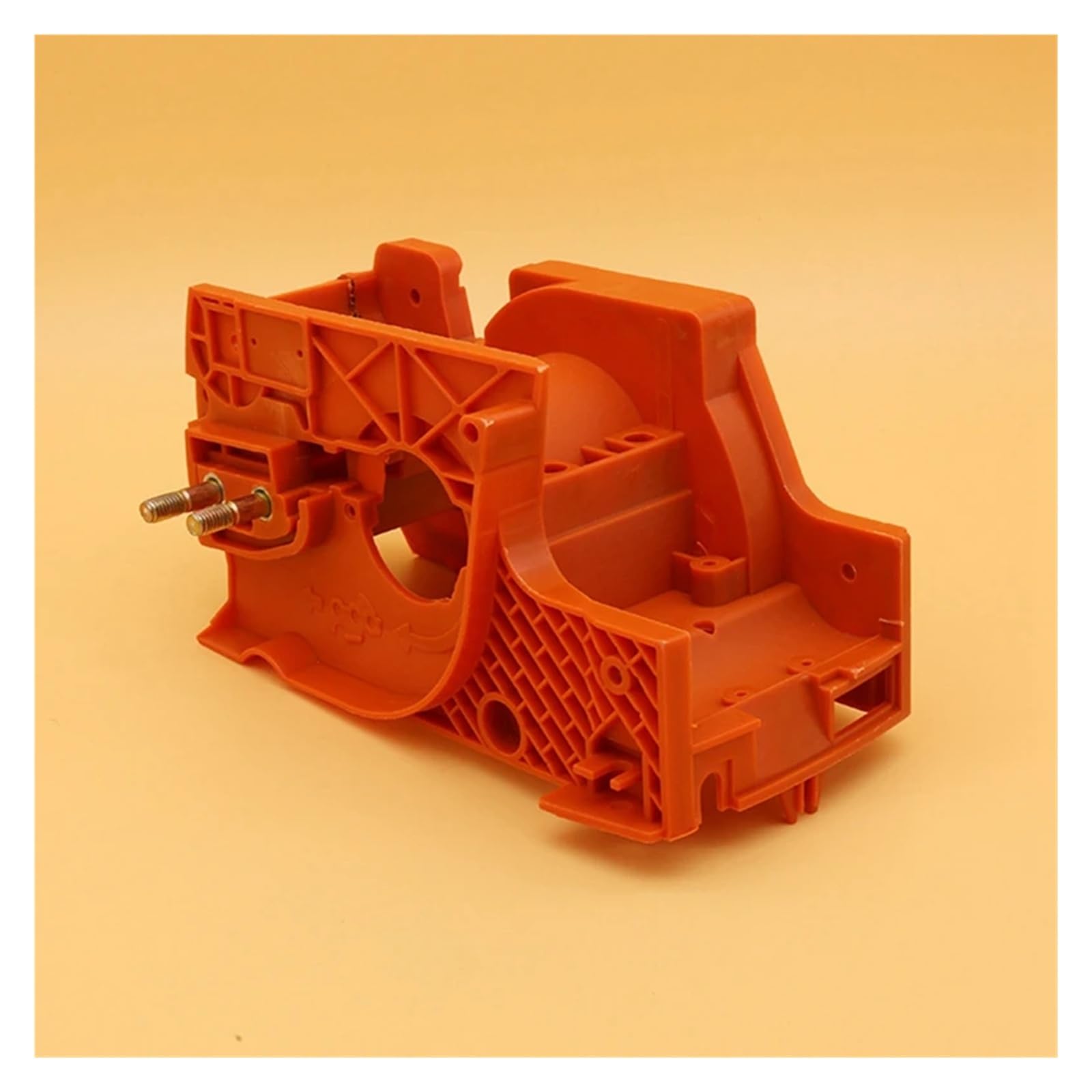 Compatible con HUSQVARNA 136, 137, 141 y 142, carcasa del cárter del motor, depósito de aceite, motosierra de jardín, piezas de repuesto del motor.