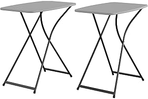 Lifetime Personal Folding Activity Tables in Gray (2-Pack)
