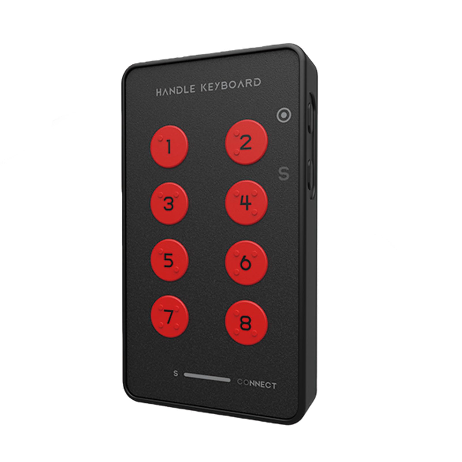 Tastiera palmare USB personalizzata, tastierino programmabile multifunzione, tastiera di registrazione Bluetooth portatile con 8 tasti, funzione copia e incolla per Android.
