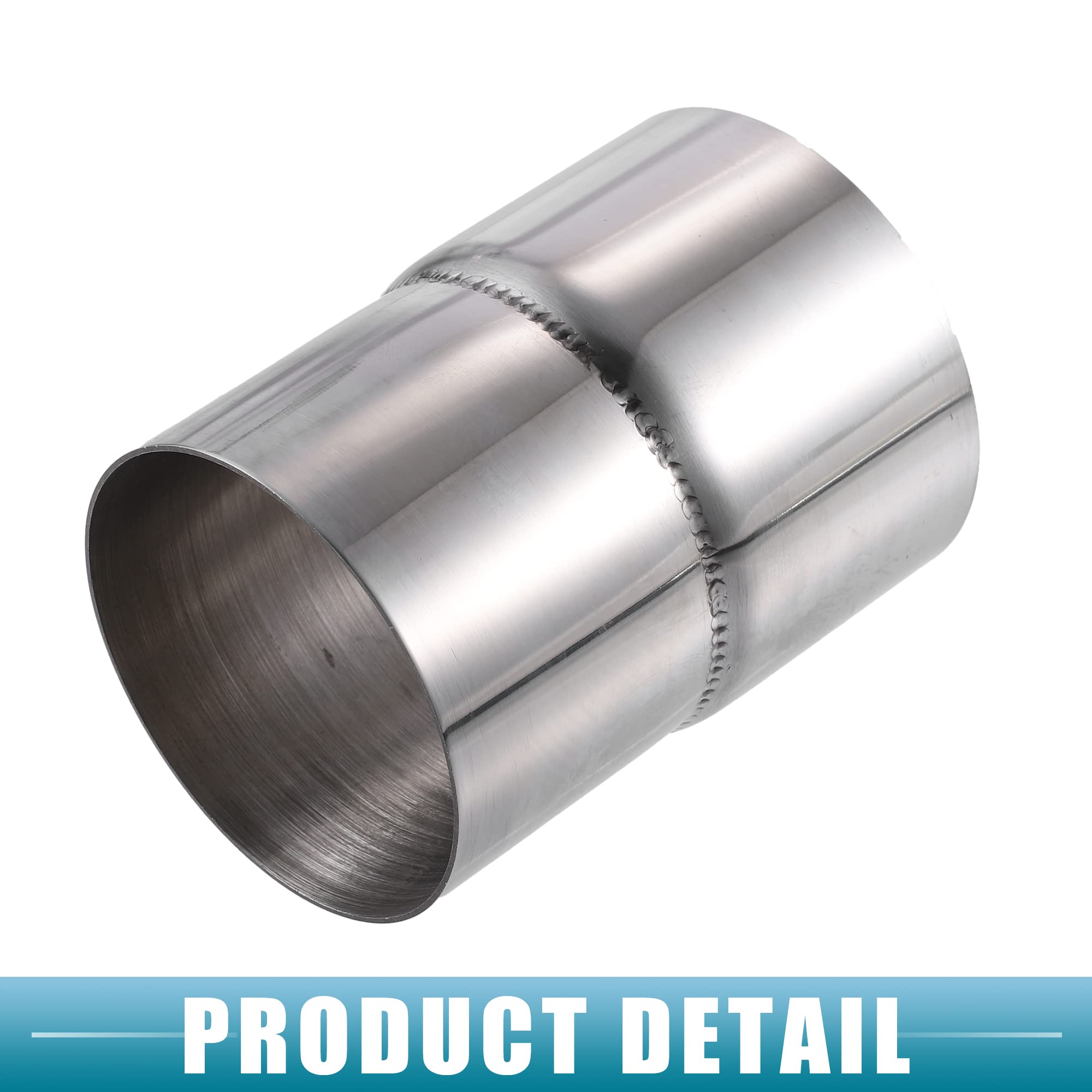 Conector De Tubo Reductor De Escape, Entrada De 2.5 Pulgadas | Meses