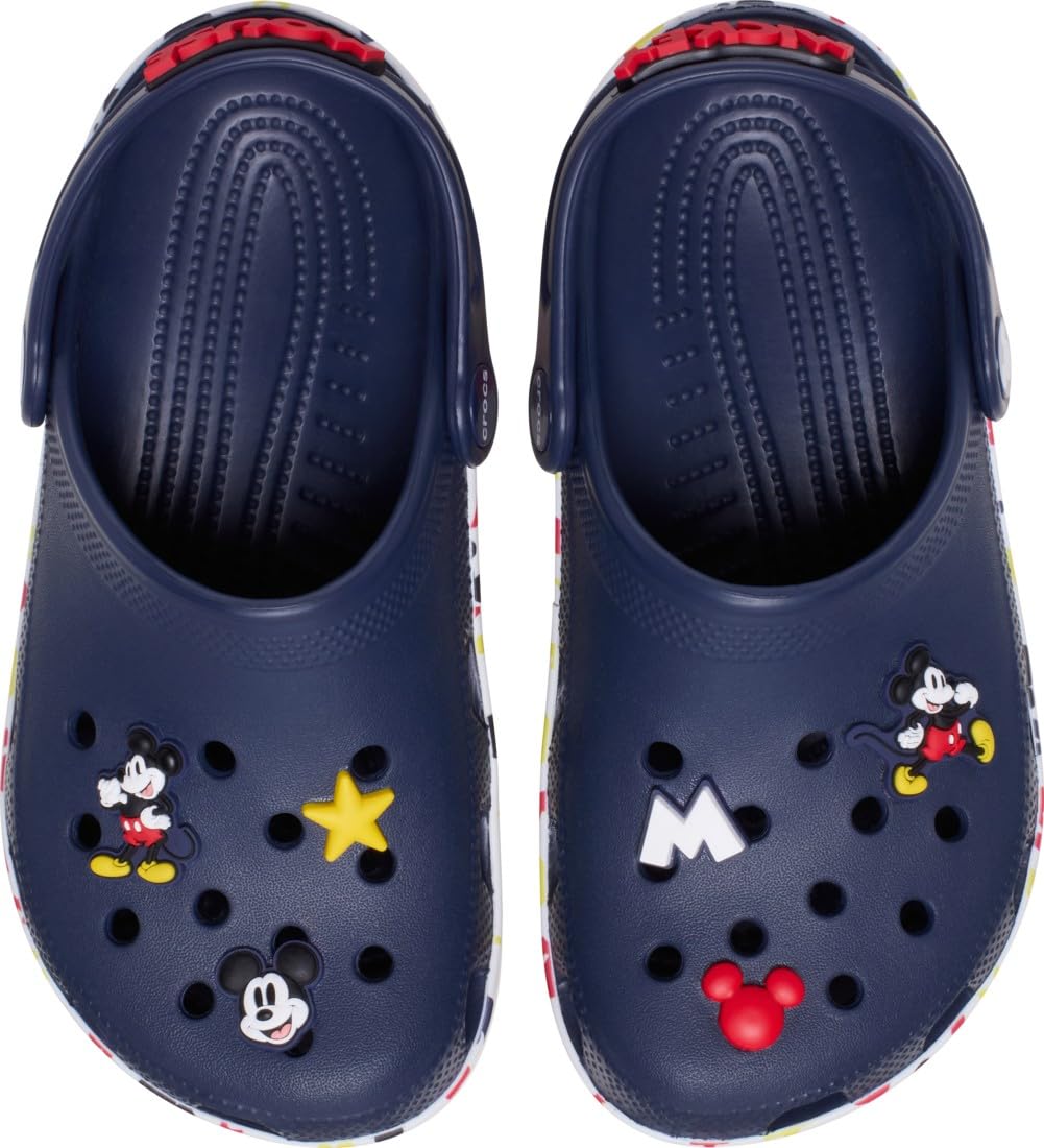 Crocs Mickey Friends Classic Clog T, Zoccoli Unisex - Bambini e Ragazzi, Multicolore, 19/20 EU