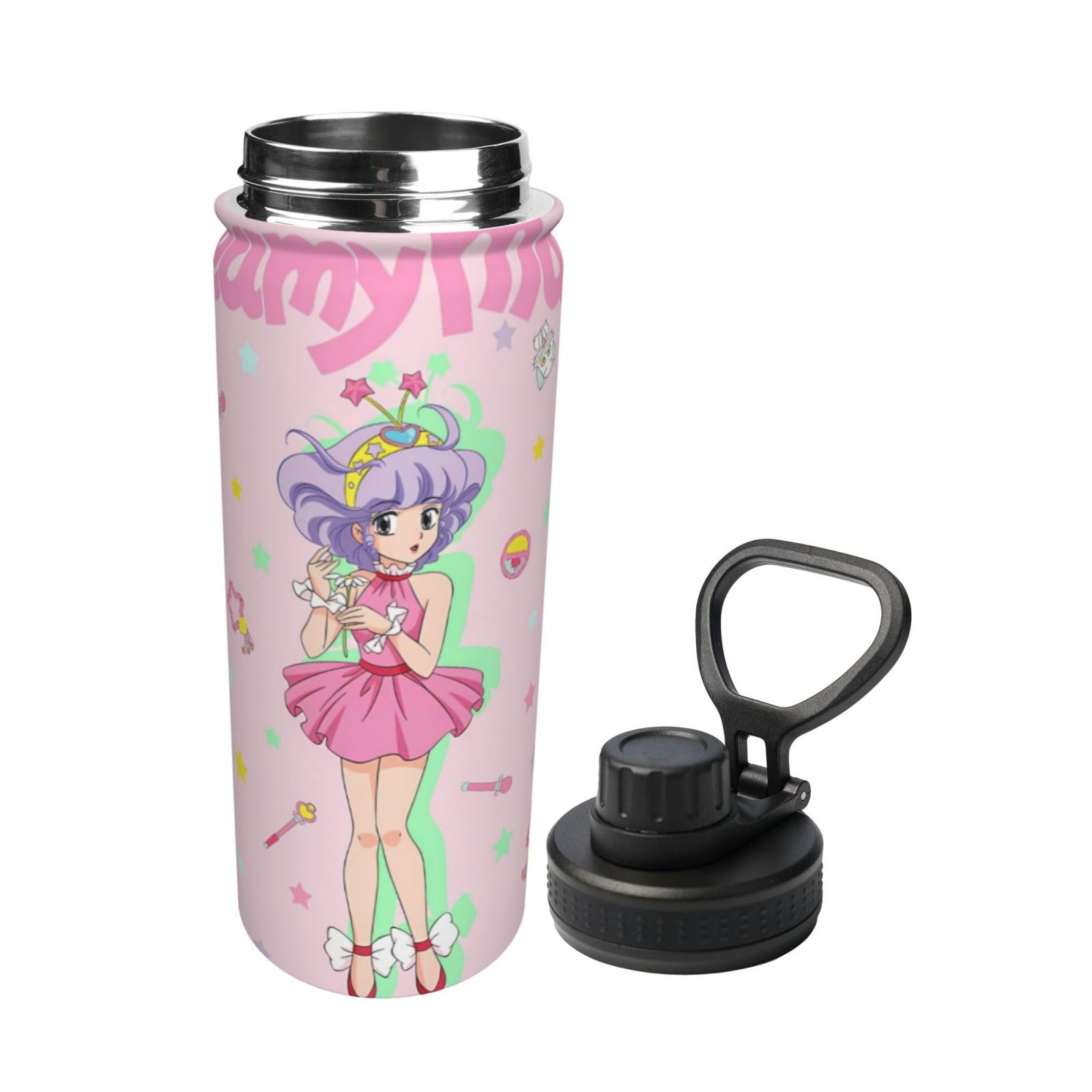 Amazon | 魔法の天使クリィミーマミ 蓋付き コンビニカップ 水筒 