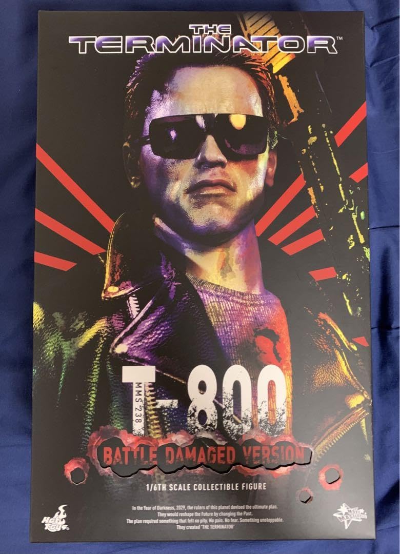 t-800 ホットトイズ　バトルダメージ HOTTOYS T2 T-800 バトルダメージver レビュー！！ | MarkⅦ