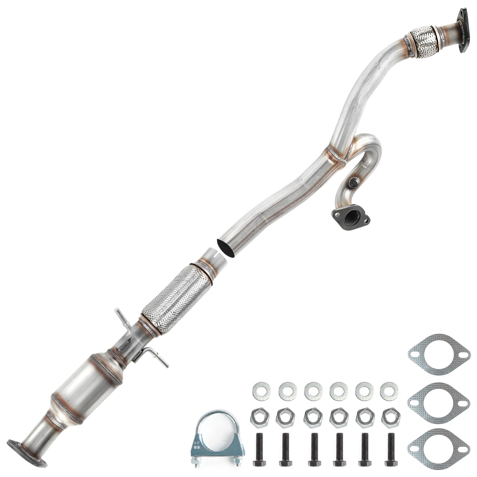 Y Flex Pipe Compatible with Buick Lacrosse 2010-2016, Buick Allure 2010 3.6L FWD
