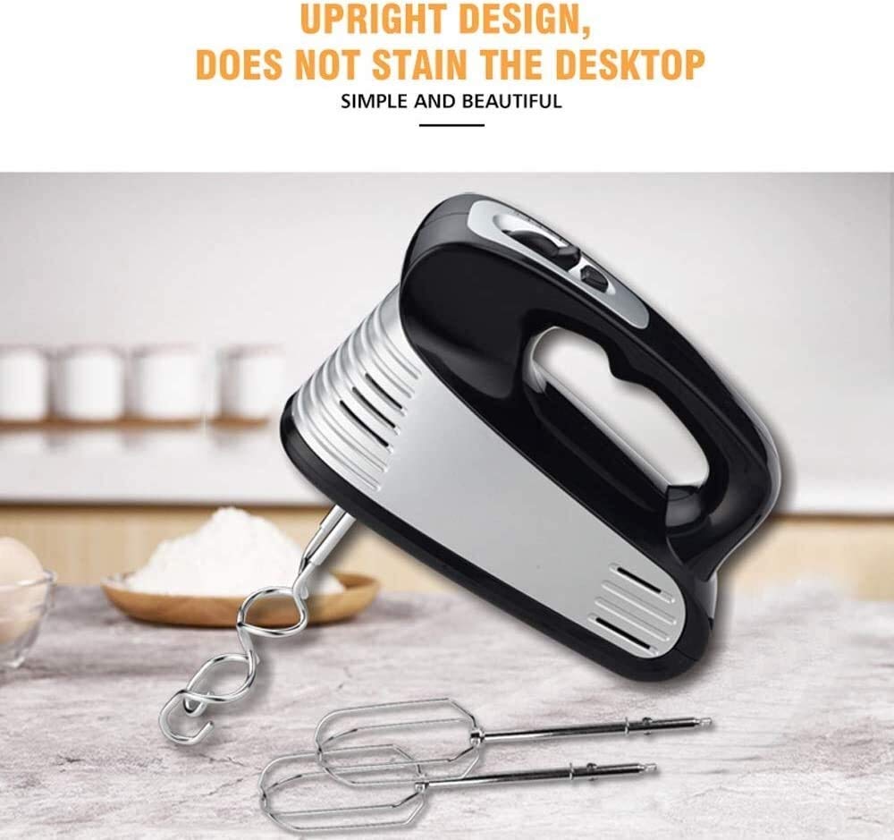 Kitchen Aid Frullatore a Mano 5 velocità Frullatori elettrici a Mano 200W Frusta elettrica a Mano Accessori per impastatrici e frullino per Uova Funzione Turbo per Utensili da cuci