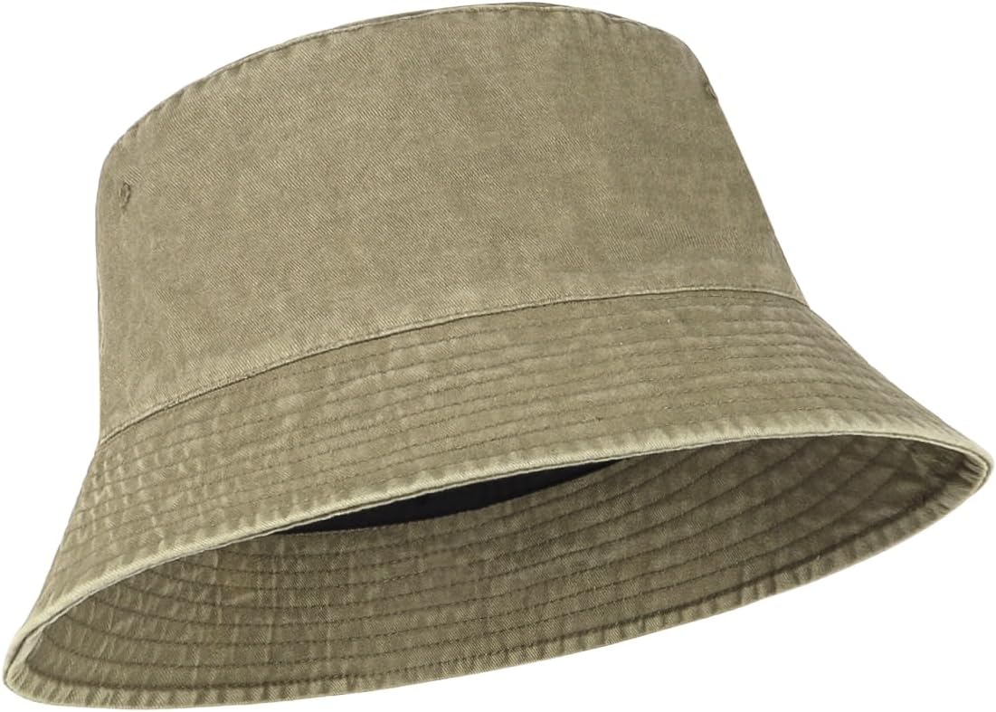 ZyliooZylioo L/XL/XXL Fischerhut Großen Kopf,Vintage UV-Schutz Anglerhut Größe 58-64cm,Sommer Sonnenhut Für Outdoor Golf
