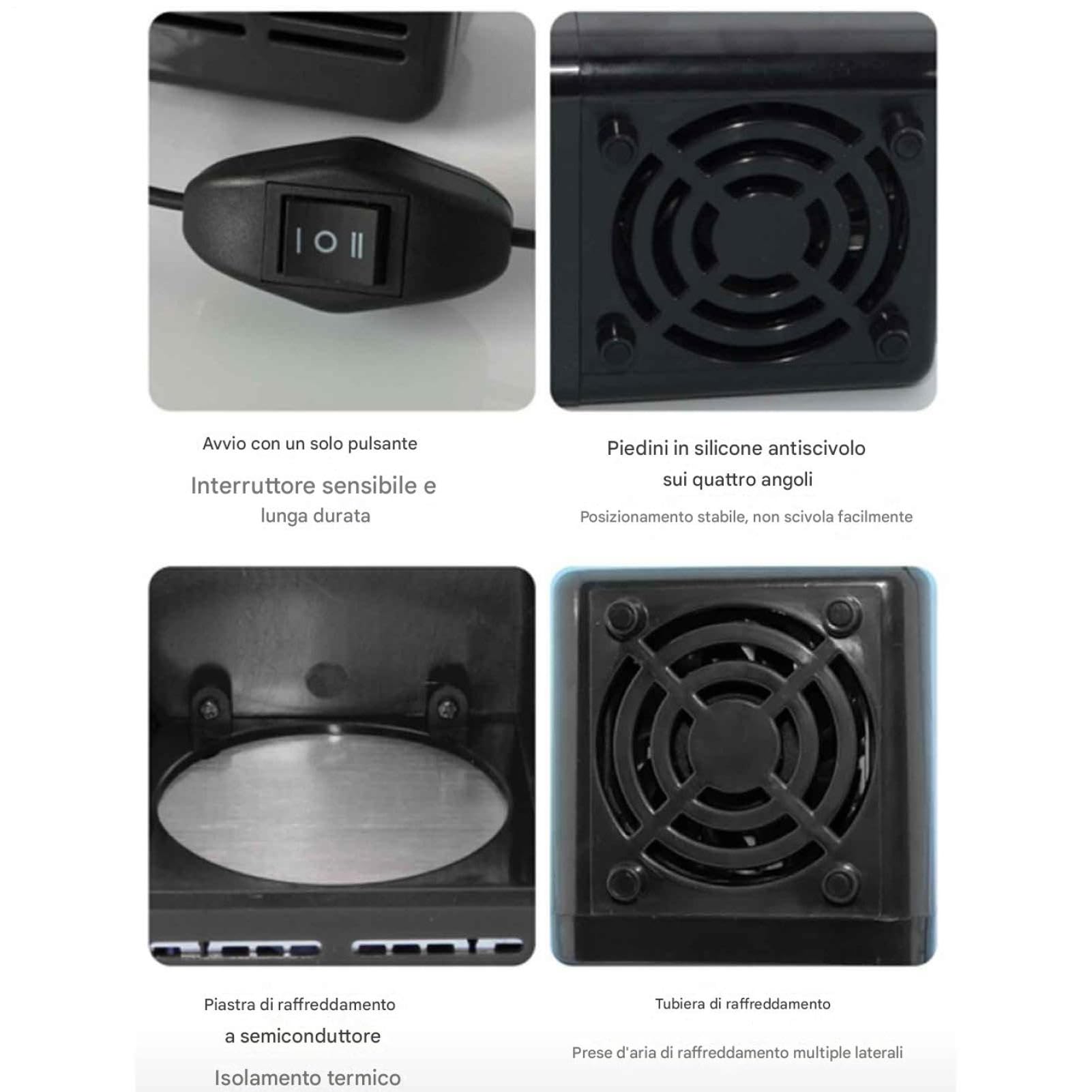 Frigo USB Per Bevande - Macchina Portatile Per Scaldare Le Bevande, Dispositivo Alimentato Da Mini Frigorifero, Apparecchio Compatto Per La Conservazione Degli Alimenti | Allestimento Del Dormitorio