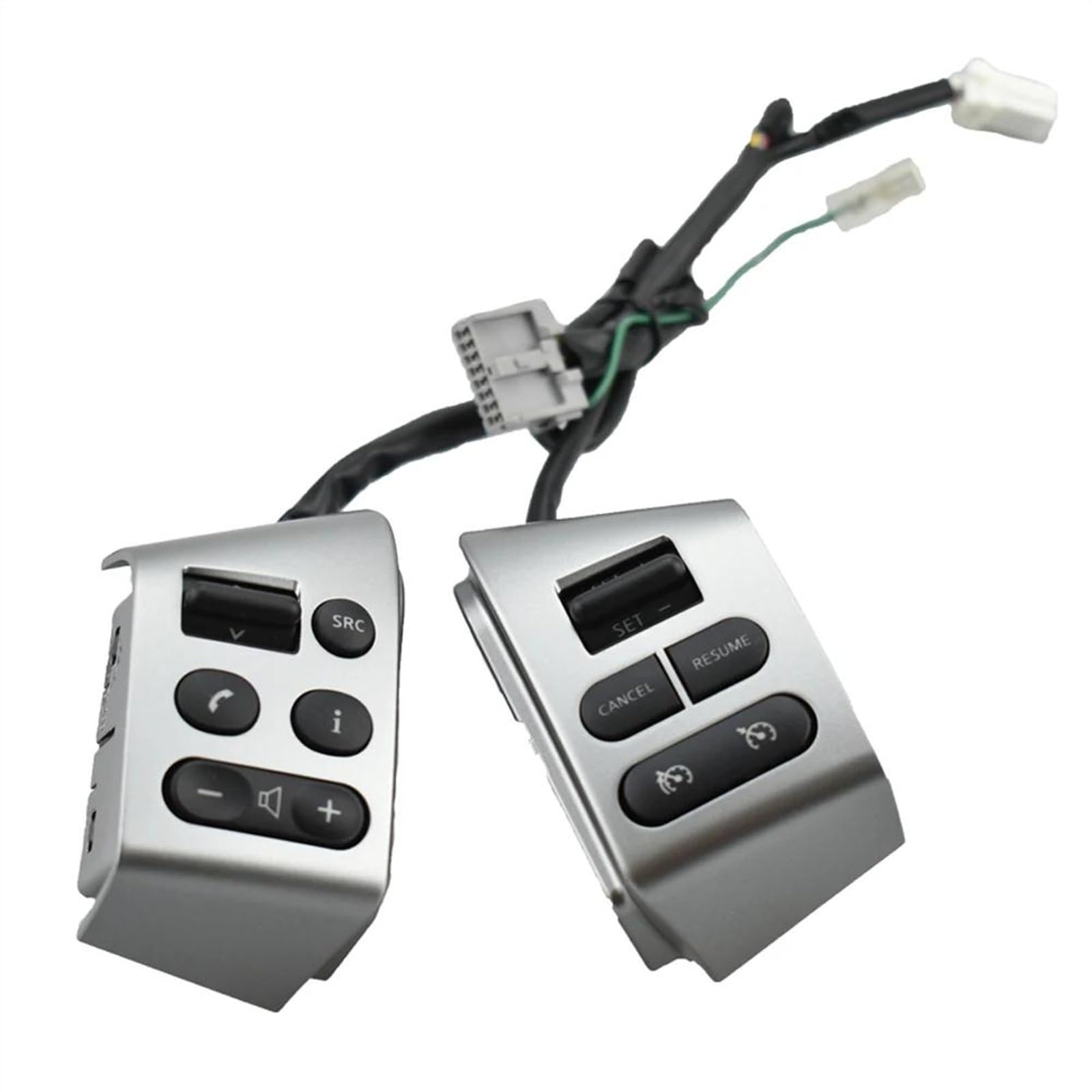 Compatibile Con Nissan Per Livina Per Tiida Per Sylphy 2005-2019 Accessori Per Auto Pulsanti Di Controllo Del Volante Con Pulsanti Di Retroilluminazione Parti di ricambio(2)