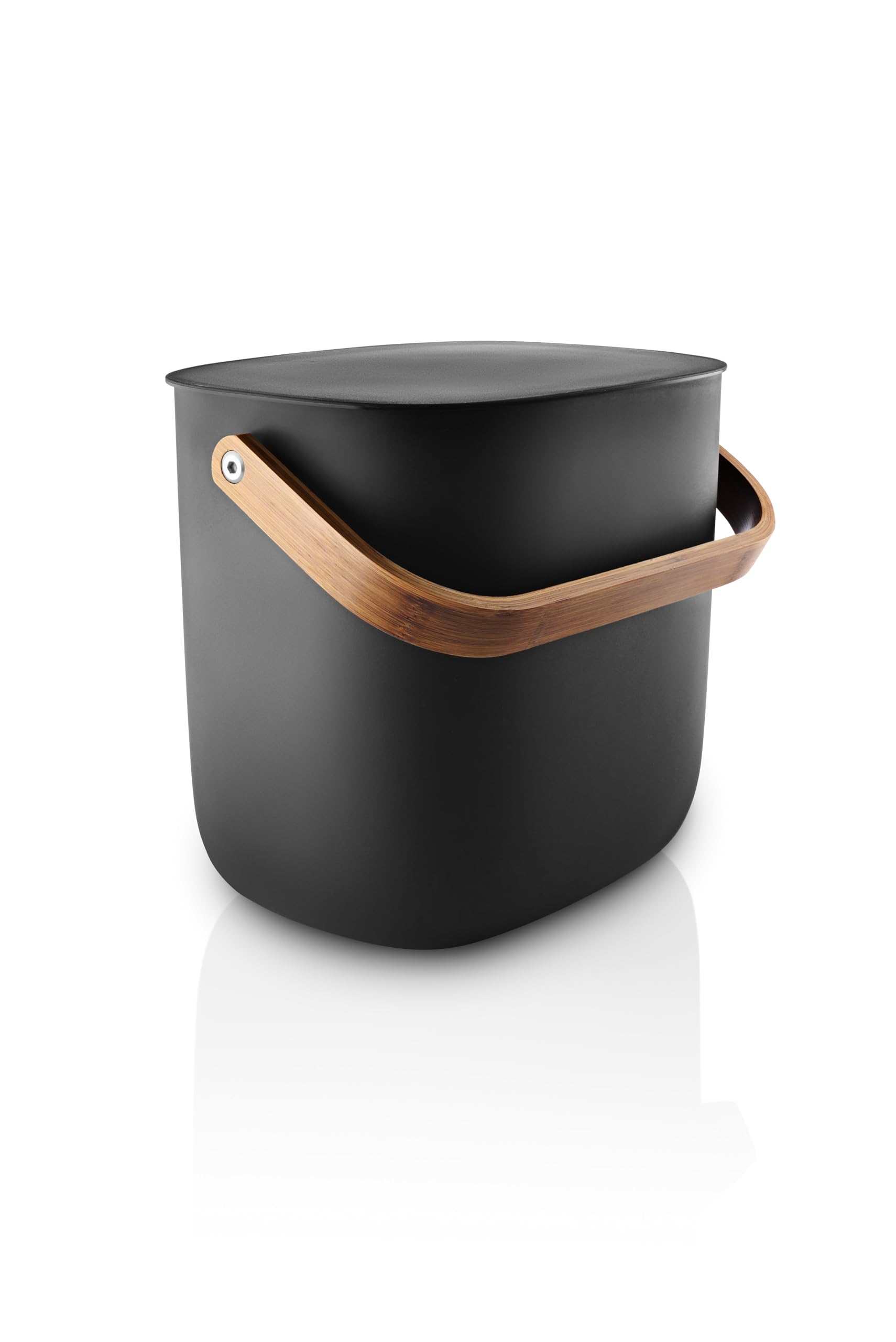 Eva Solo | Reflect Poubelle de recyclage de 6 l | Sépare et recycle efficacement les déchets de petite taille | Favorise la circularité et le compostage | Équilibre automatique intelligent du