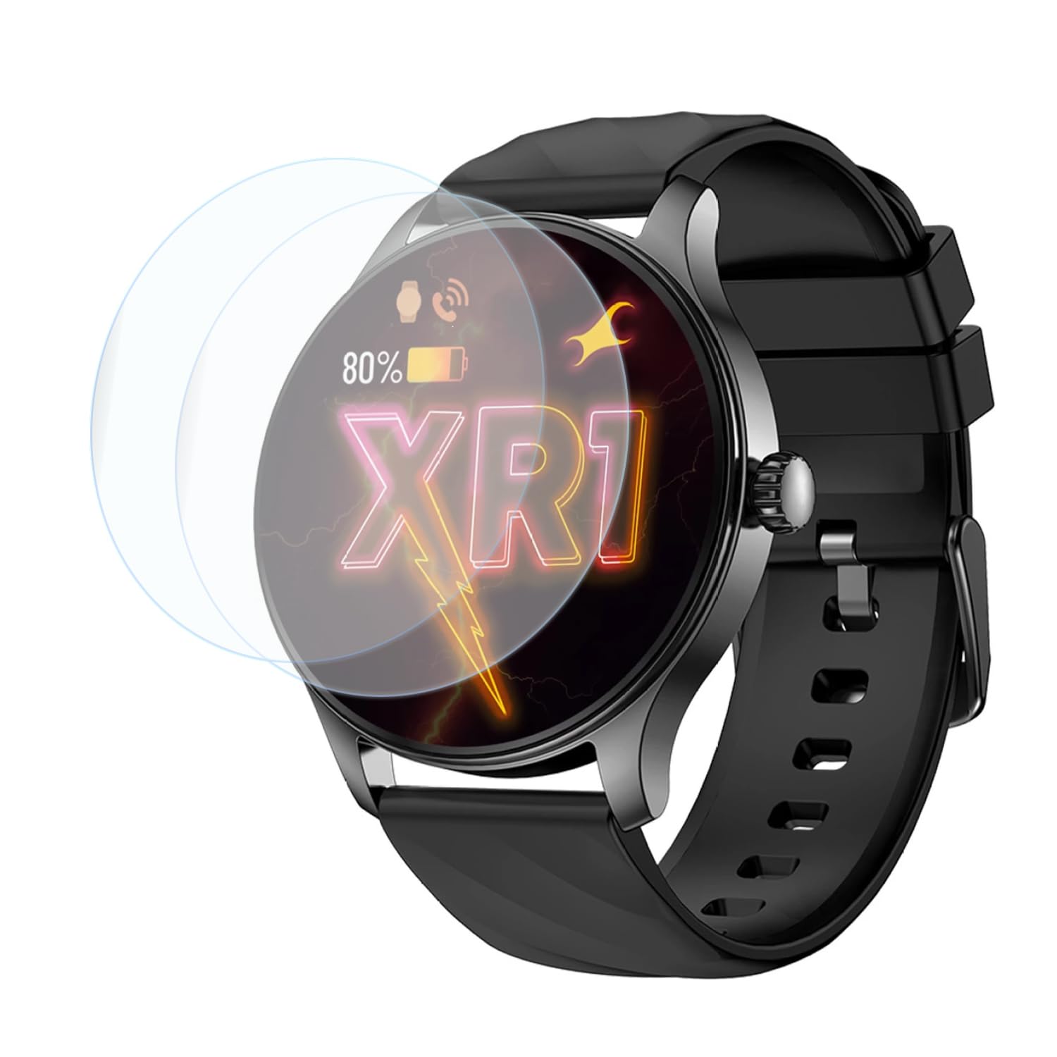 VK GUARD Premium Ultra Clear Flexible TPU Screen Protector for Fastrack Revoltt XR1 (1.38") Smart watch And Full Screen Coverage (Except Edges) And Easy Installation Kit [Pack of 2] (B0CY2XCQ58) Amazon Price History, Amazon Price Tracker