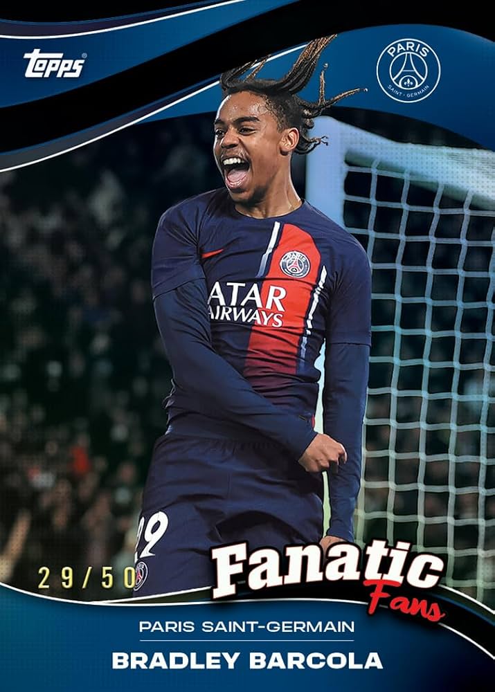 Amazon.co.jp: Topps Paris Saint-Germain Fan Set 2024-25 パリ