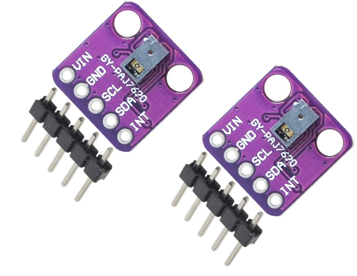 2pcs PAJ7620U2 Gesture Recognition Sensor Module Built-in 9 Gesture