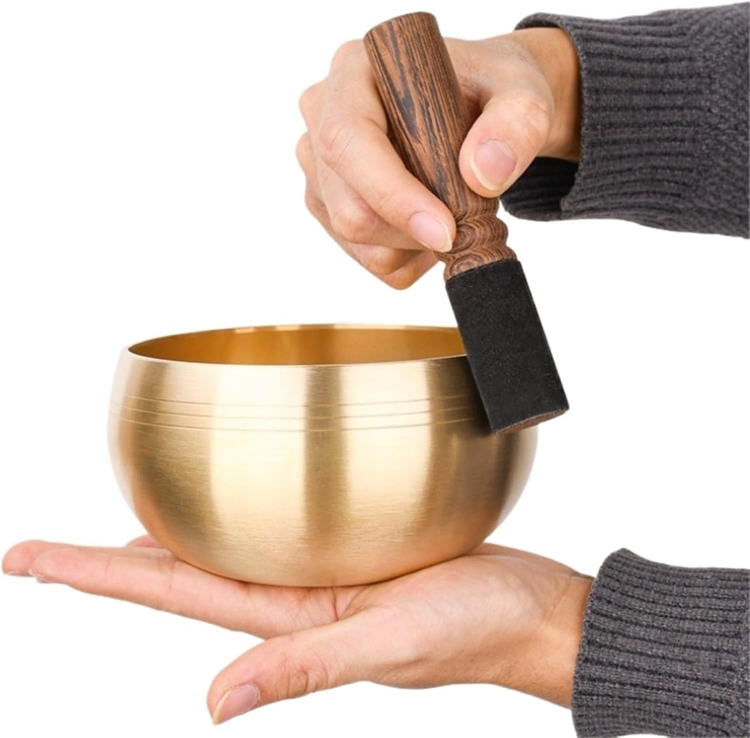 Cuenco Tibetano para Meditación Caliber 8CM miniatura 1