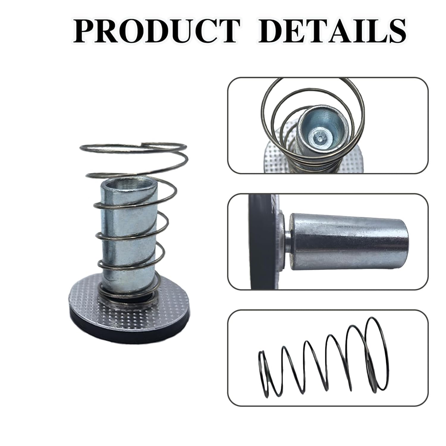 0F5022 Generator Solenoid Coil Regulator Replacement for Generac, with 0D4166A Spring Plunger 12V DC