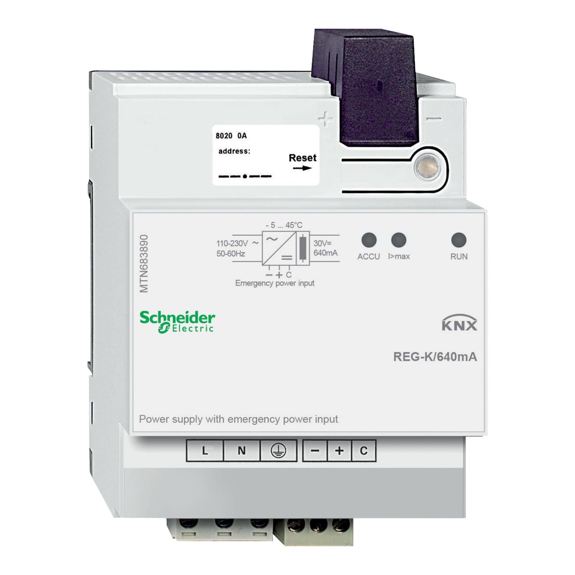 Fuente de alimentación 640 REG-K