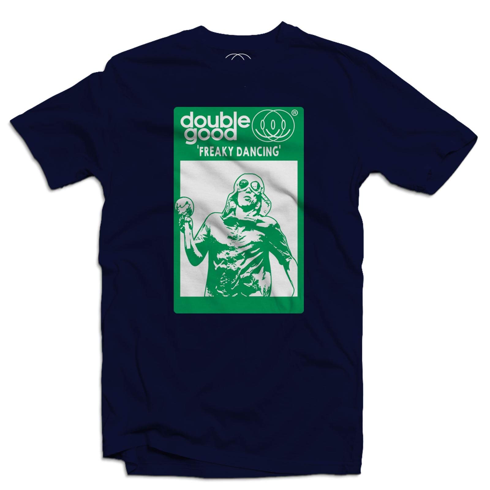 Freaky Dancing Madchester Happy Mondays Mens T Shirt (XXL, Navy Blue)