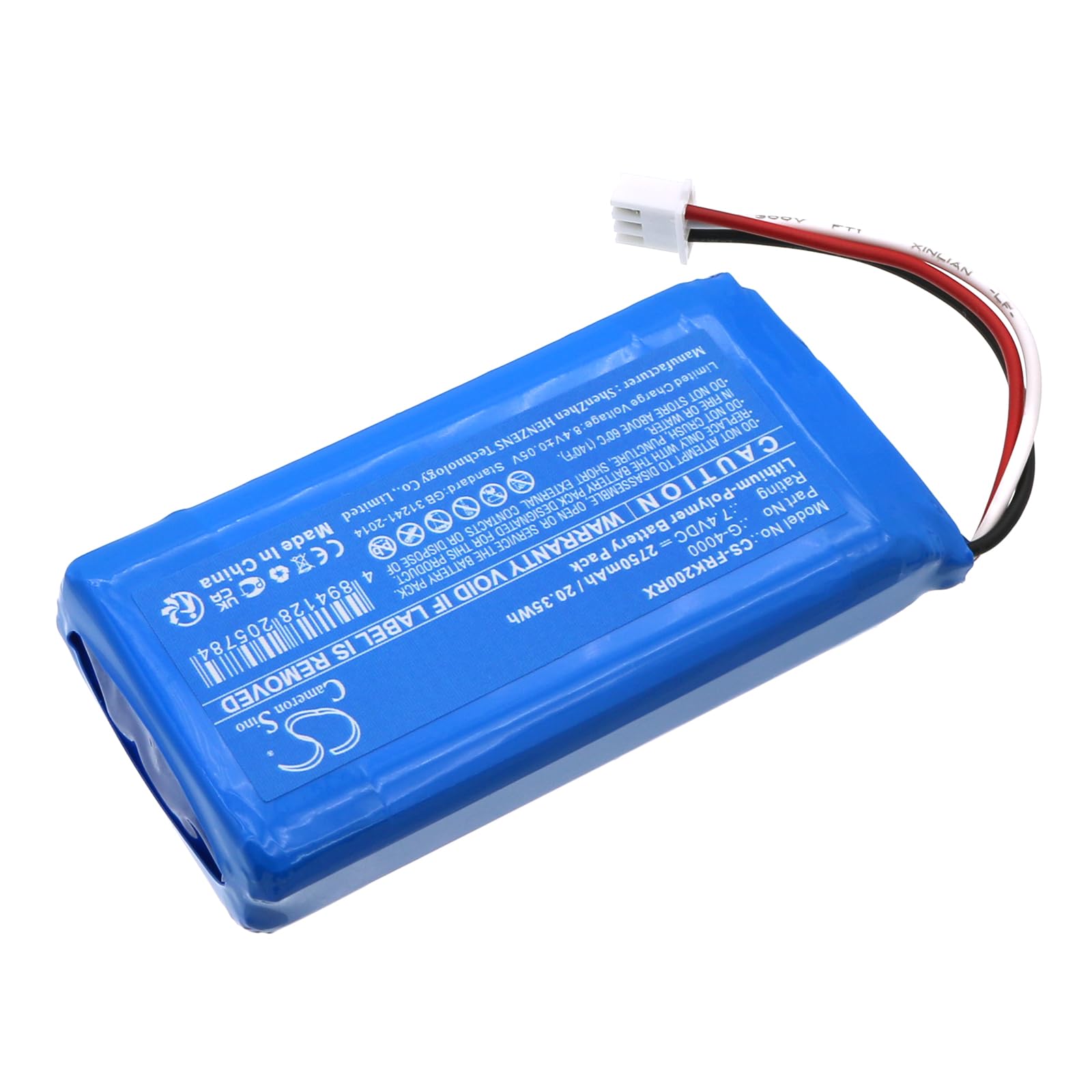 G-4000, Replacement Battery for FrSky Ethos Tandem X18 Transmitter, X18SE, X20, X20 XE, X20S Transmitter, X18 SE, X18 XE, X20, X20s 2750mAh