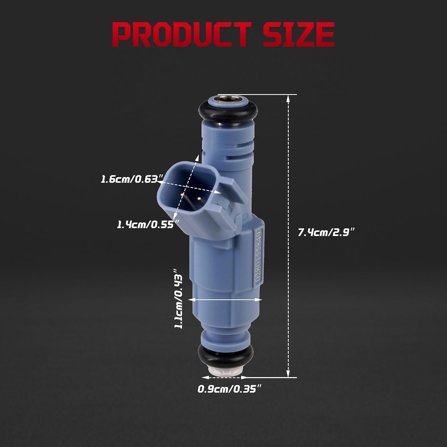 Fuel Injectors fits for/Dodge Dakota, for/Durango, for/Ram1500,for/Chrysler Aspen,for/Jeep Grand Cherokee, Commander,for/Mitsubishi Raider, V8 4.7L, OE0280155849