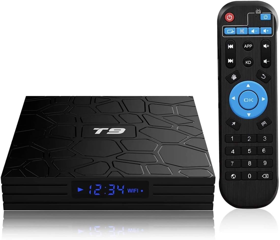 T9 Android 8.1 TV Box MaxDigi RK3328 Quad Core 4GB RAM 32GB ROM 2.4GHz/5GHz Dual Band WiFi 4K Resolution H.265 Bluetooth 4.1, T95Z, MX2, Smart TV Box