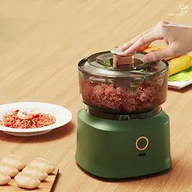 Moedor de Carne Elétrico 350ml Multifuncional