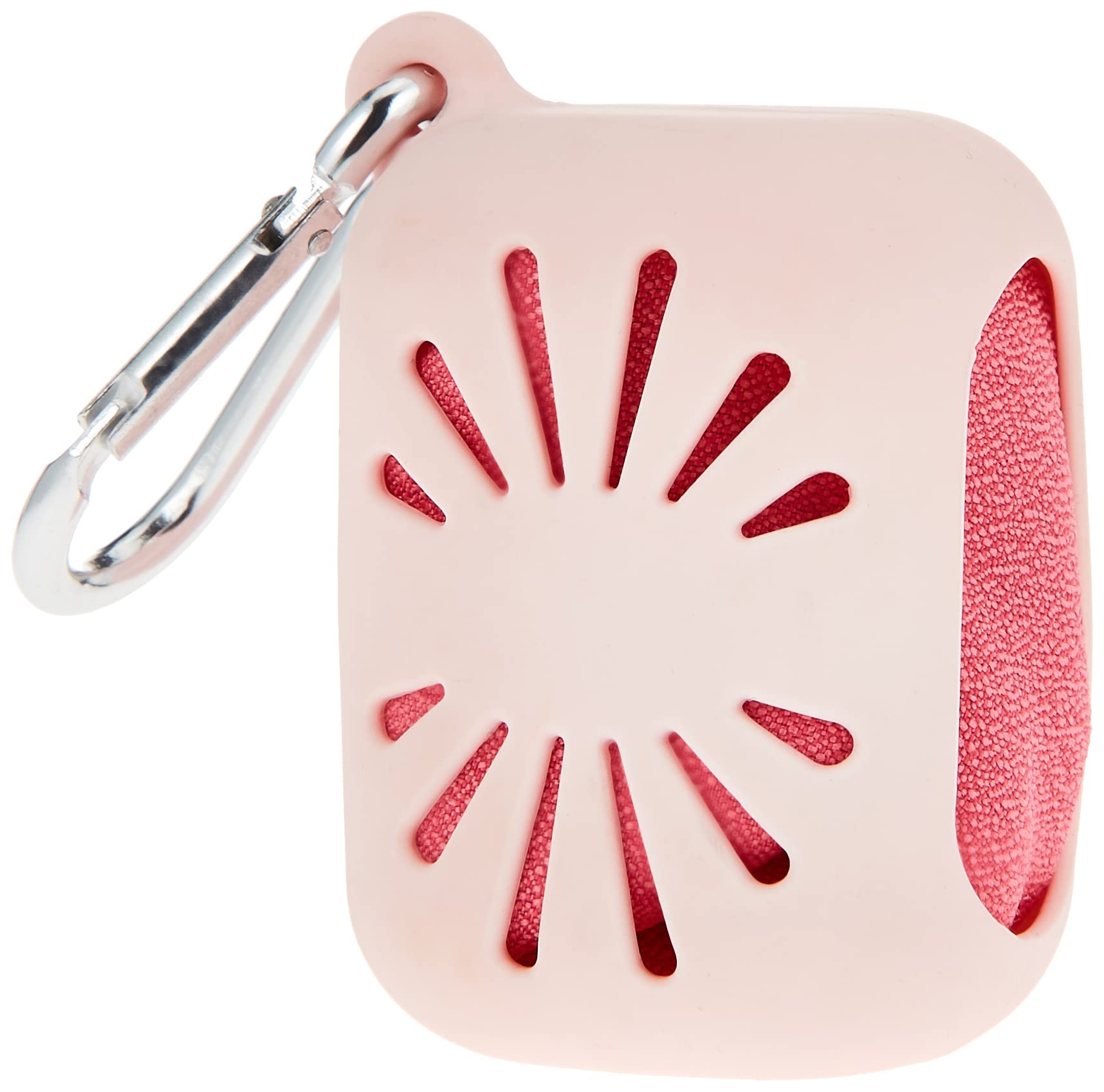 COOLBABY Compressed Mini Sport Towel With Case Towel,Super Soft Wipe, Durable, Reusable Towels for Travel Camping Home Bathroom Beauty Salon SF85-SRK