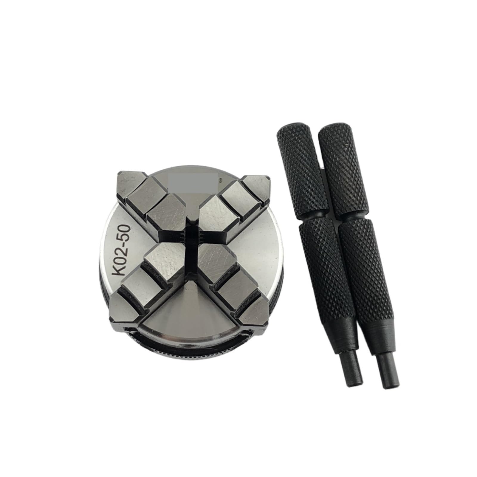 Nuevo Portabrocas de torno 50mm, Mini montaje rosca autocentrante Reversible 4 mordazas, K02-50