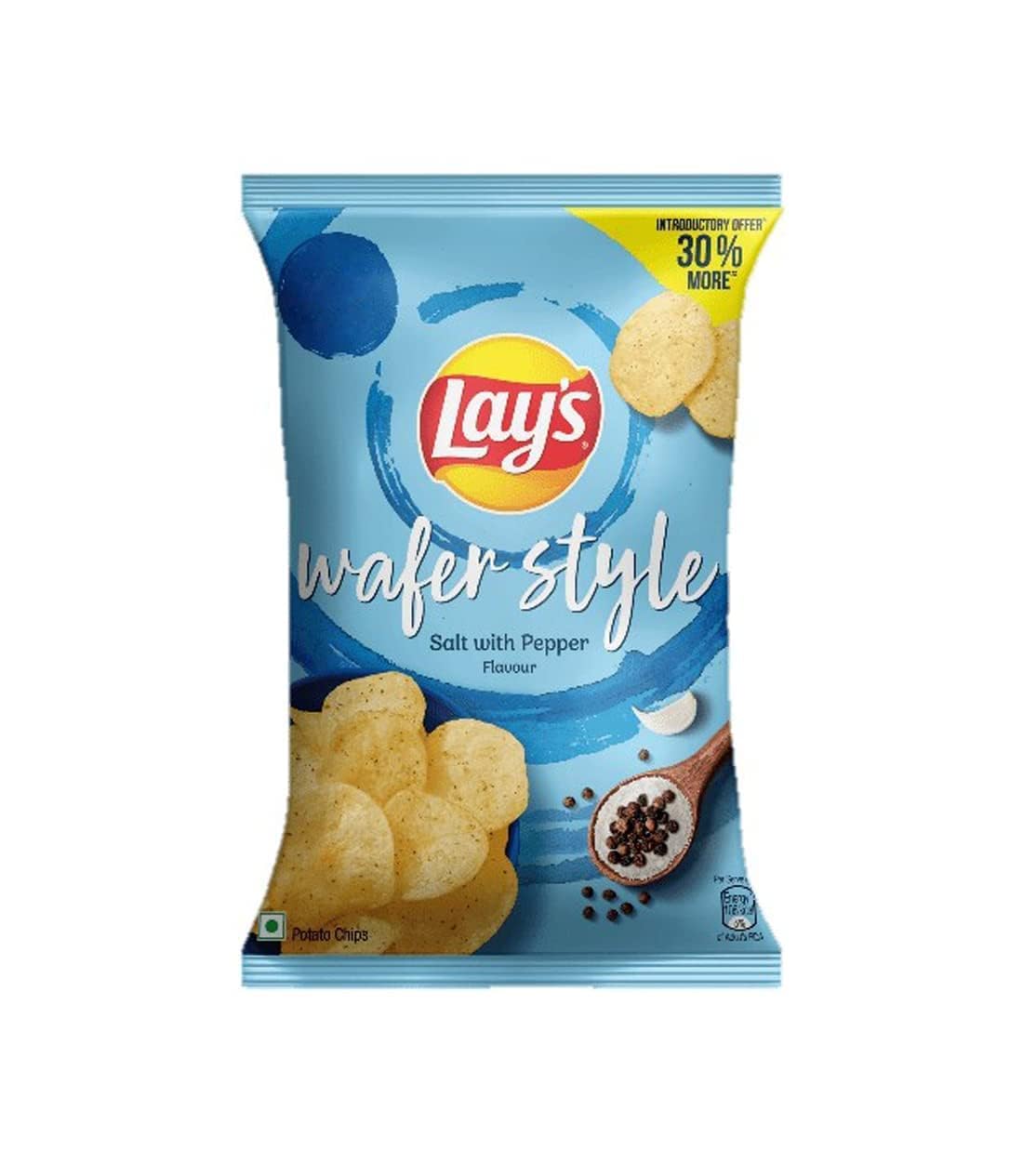 wafer style lays blue