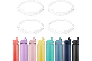 BOSORIO 4-Pack Gaskets Compatible with Takeya Straw Lids