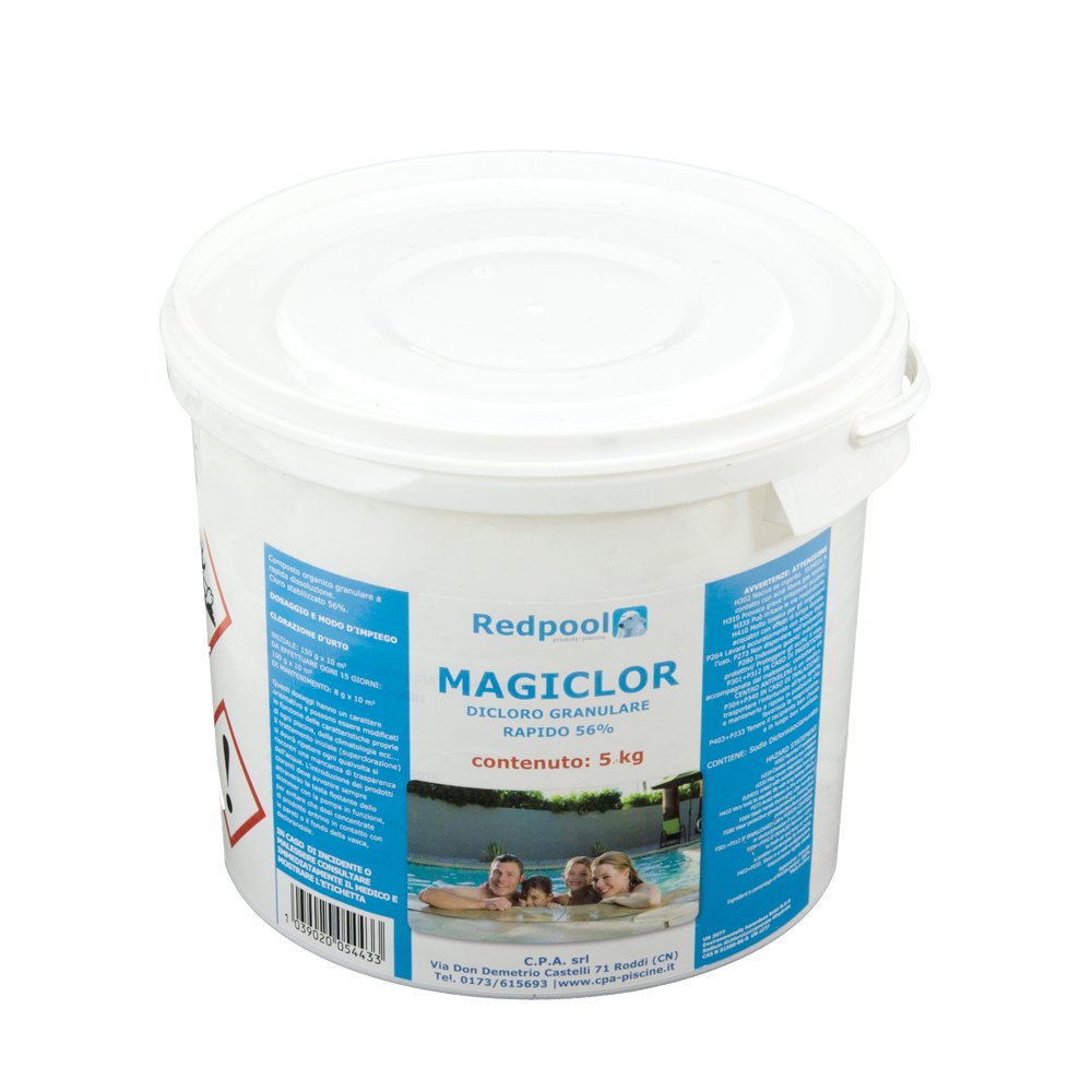 5 kg Rapid Chlorine Granular DICLORO 56% Disinfection Water Pool 9010009