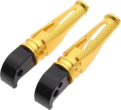 Estriberas traseras Pedal Pasapiés Pasajero para Yamaha R3 R25 R15 T-MAX 530 TMAX 530 T-MAX 500 TMAX500 XJ6 MT07 MT09 MT10 MT 07 MT 09 MT 10 (Color